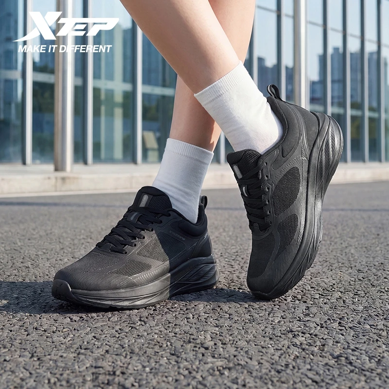 Xtep Women's Running Shoes Are Comfortable and Breathable Outdoor Sports Shoes Lightweight Commuting Hiking Shoes 874218110103