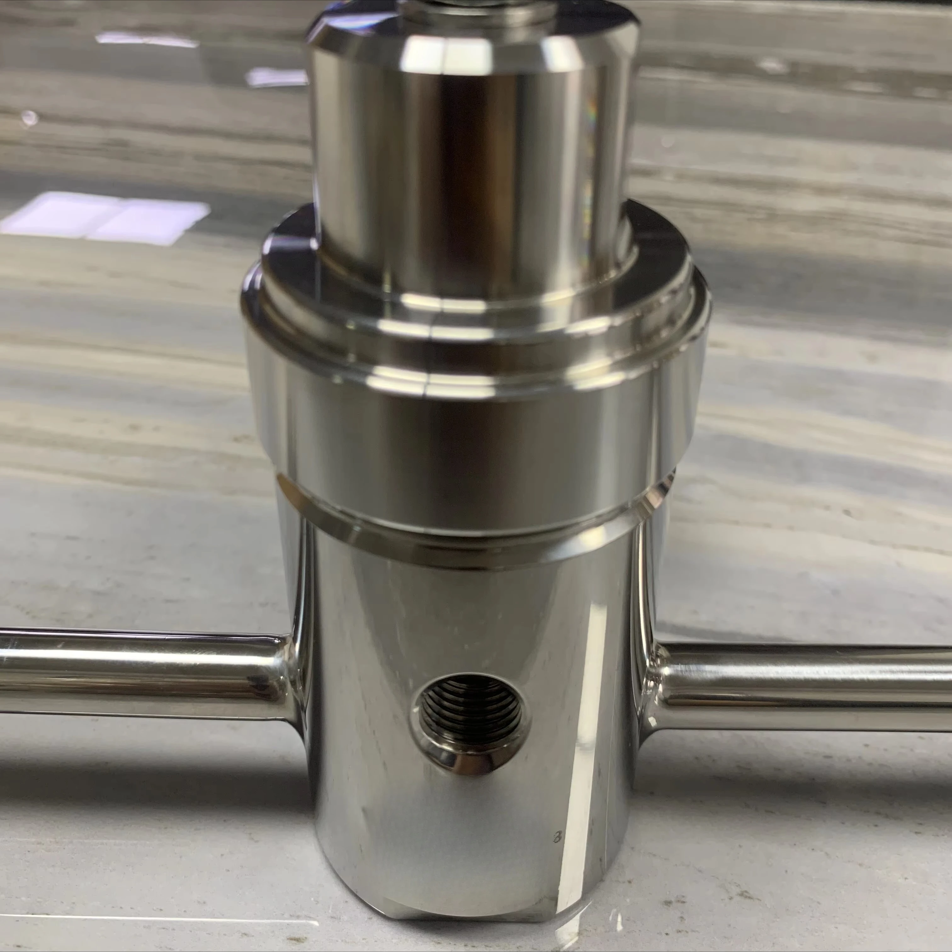 Steam Heating Regulator 316 Stainless Steel Inlet 1/2 Inch FNPT Outlet 1/2 Inch FNPT Maximum Pressure 100 Bar, Industrial Gas