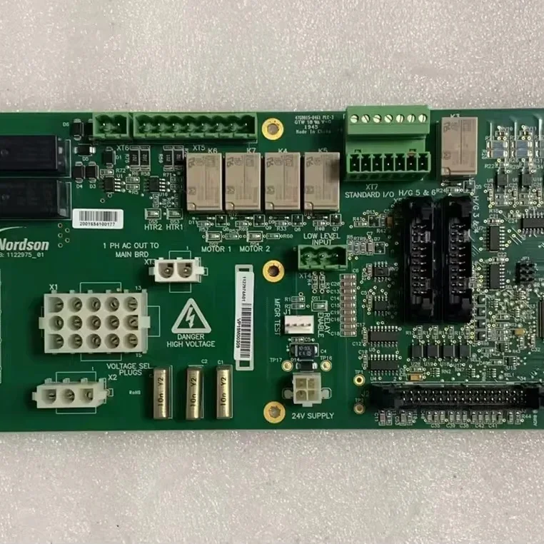 

Nordson PURBlue 1122974A01/1122975-0 1025597D02 Дозирующая машина Машина для горячего клея Промышленное оборудование Материнская плата