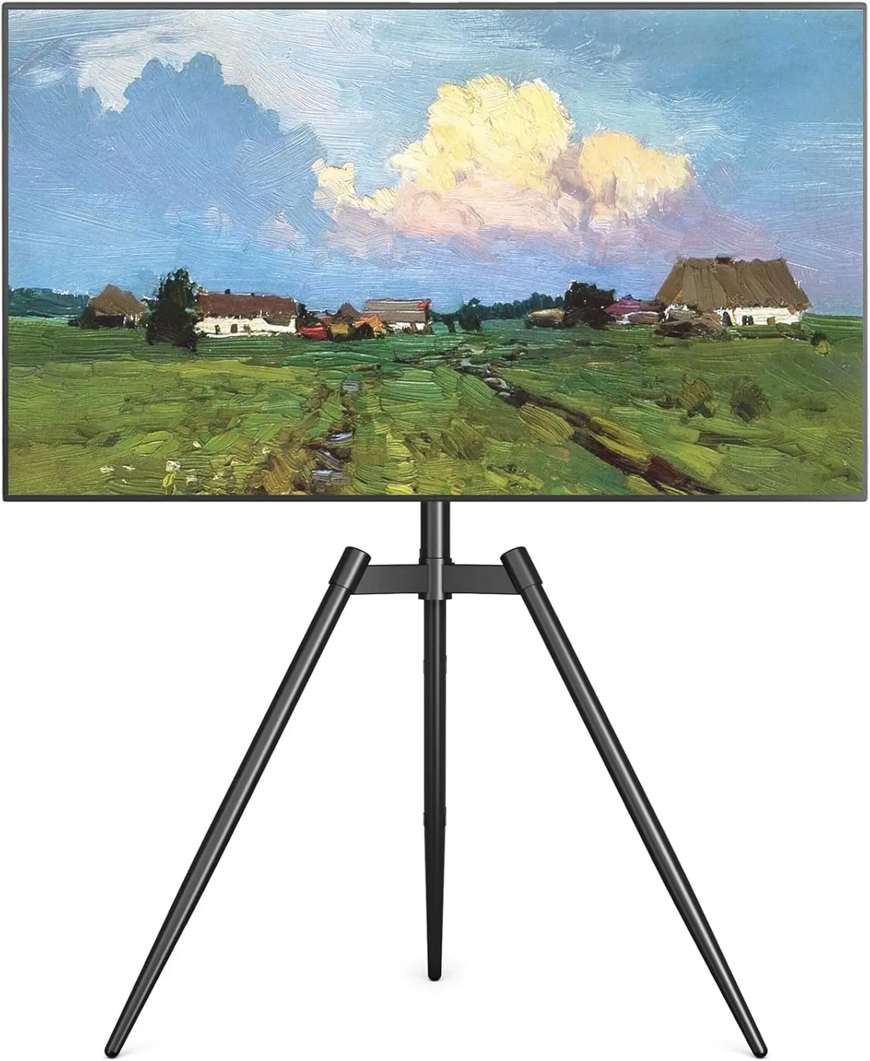 TréPied - Meuble Tv Au Sol 32 à 65 Pouces Pour Tv Lcd/Led/Oled/Qled/Plasma 100 ° Giroir 400 X 400 Mm
