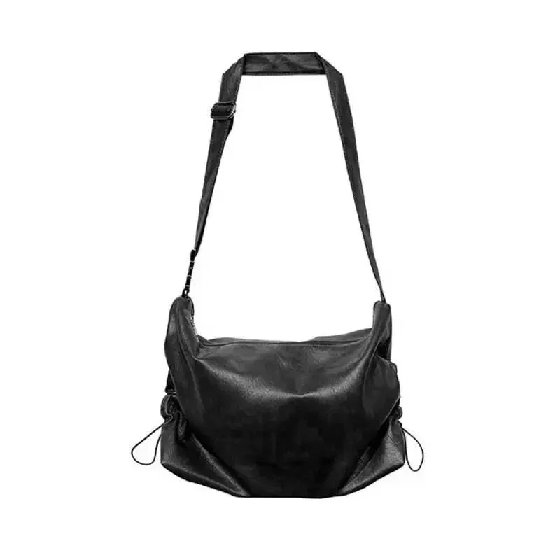 

Korean Versatile Large Capacity Solid Color Causal Men's Crossbody Bag 2026 Spring New 9XZL58
