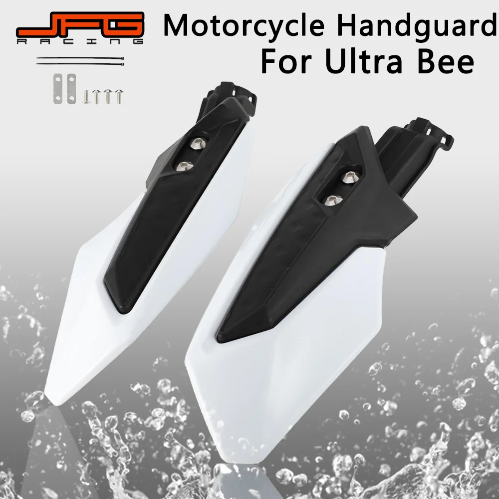 

Motorcycle Hand Guards Handlebar Cover Protection Set Stainless Steel PP Plastic For Surron Lightbee Ultra Bee Motorcycle Parts