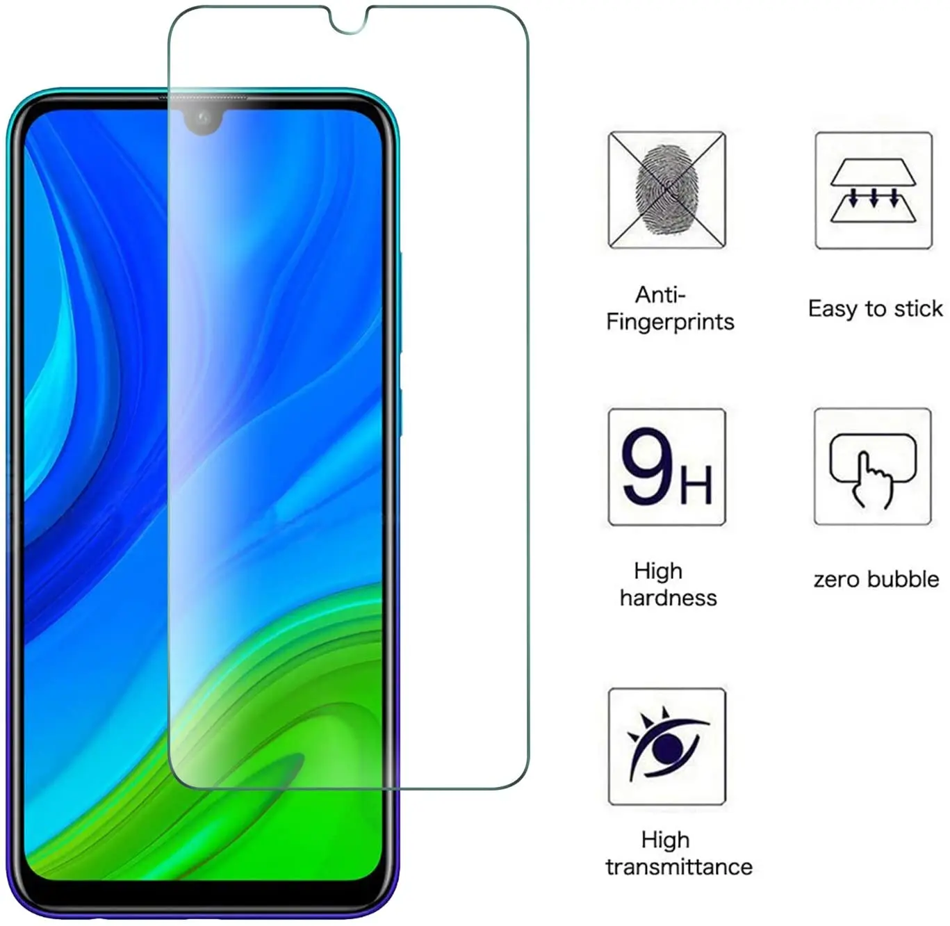 Full Cove Tempered Glass For Huawei Nova 10 9 8 7 6 SE 5 5i 5T 8i 10Z Screen Protector For Nova Y70 Y61 Y90 Protective Glass