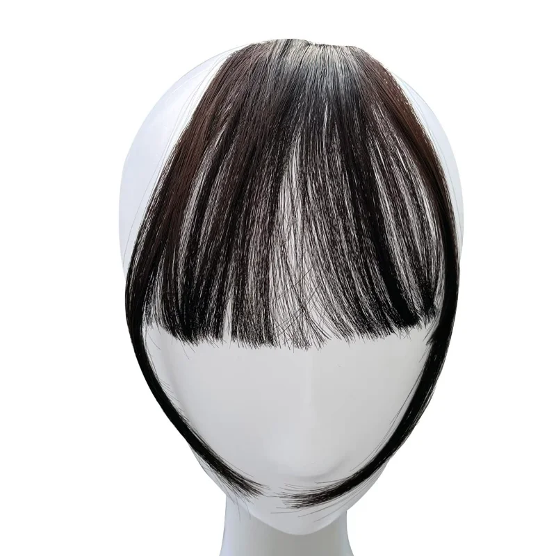 1pcs Clip in Air Bangs Wispy Hair Bangs Fringe with Hairpieces Air Bangs Fringe for women Everyday Wear