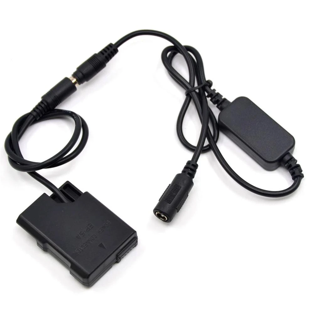 EH5 EP-5A EN-EL14 Fake Battery +12V-24V Step-Down Charger Cable For Nikon P7000 P7800 D5500 D5600 D3300 D3400 D5100 D5300