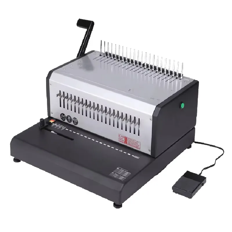 EB-30 Electric Comb Binding Machine with 21 Holes Spiral Machines