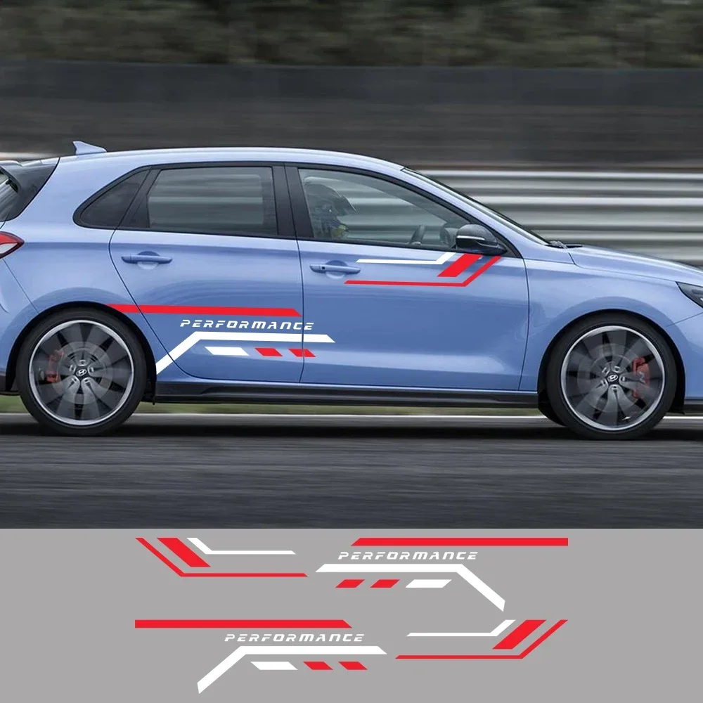 

Car Door Side Sticker for Hyundai I30 I 30 N Line 30n Sedan GT Auto Graphics Sports Stripes Modification Decorative Accessories