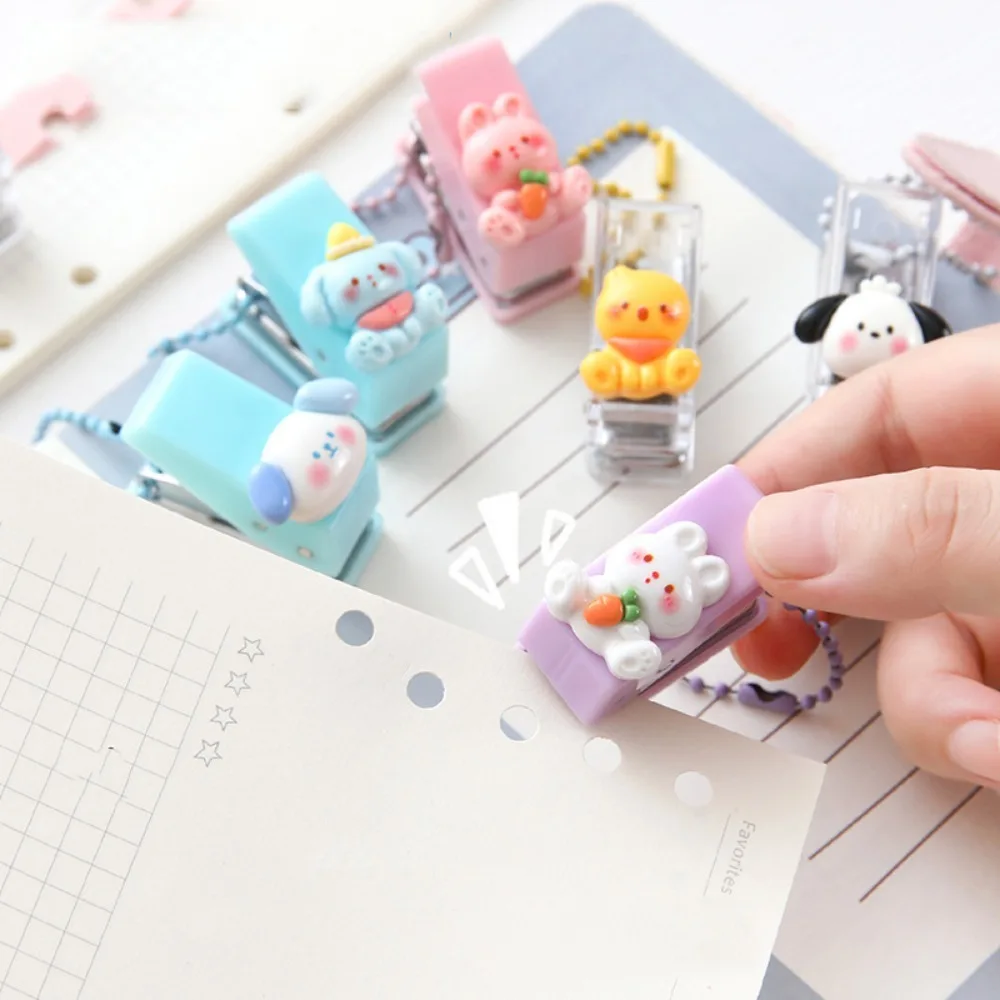 

1 Hole Cute Hole Puncher Paper Punch Round Hole Mini Paper Puncher Cute Stationery Single Hole Punch Office Binding Tools