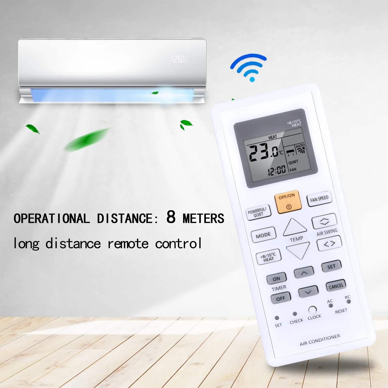 Pilot zdalnego sterowania do klimatyzacji Panasonic 07880 TH429