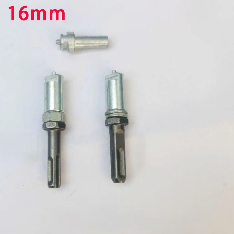 1 PCS 16mm Toilet Sink Drain Cleaner Device Pipeline Dredge Device Spring Drill Adapter Connector For Electric Machine Tool
