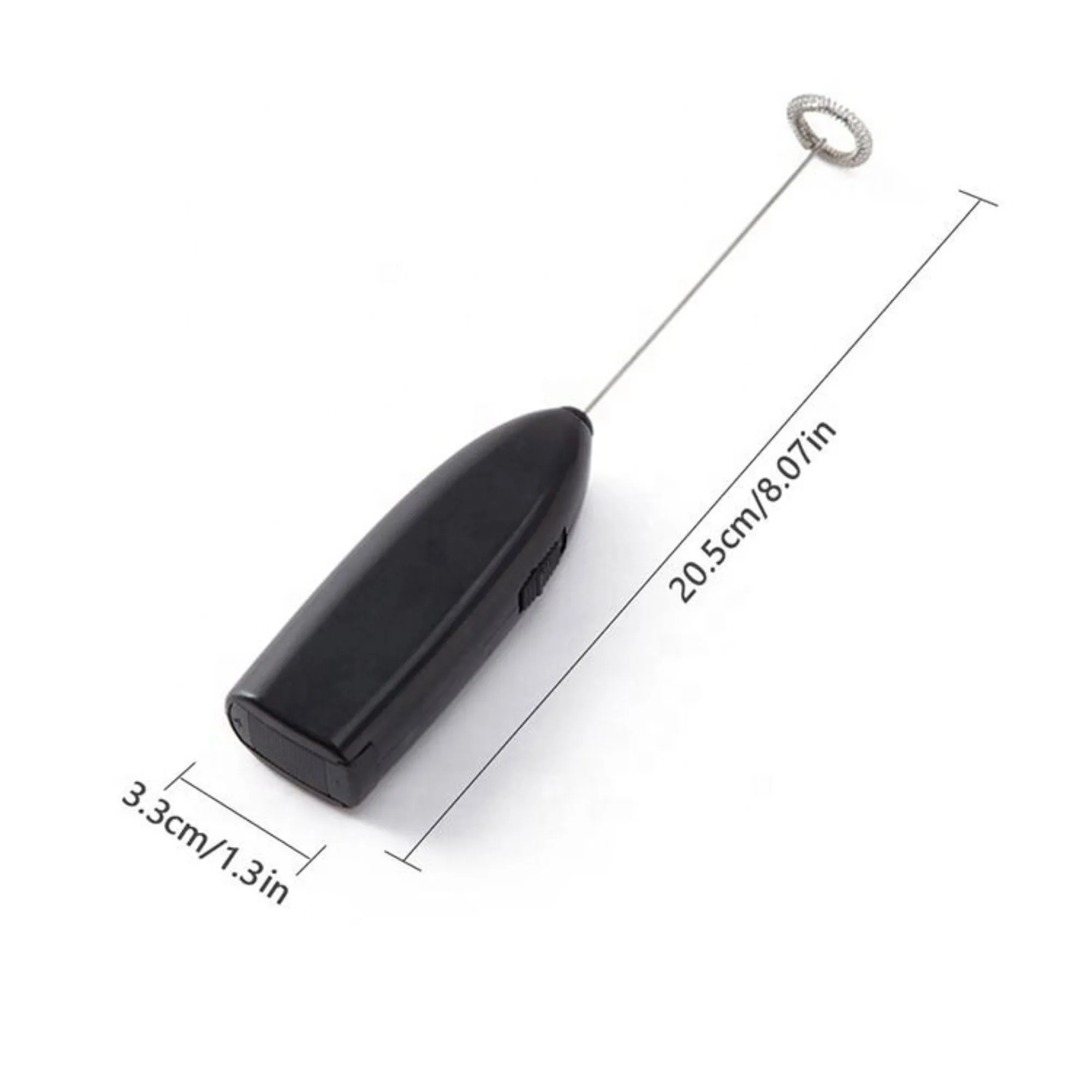 Handheld Electric Egg Beater Mini Battery Powered Milk Frother Coffee Drink Mixer Milk Foamer Kitchen Tools