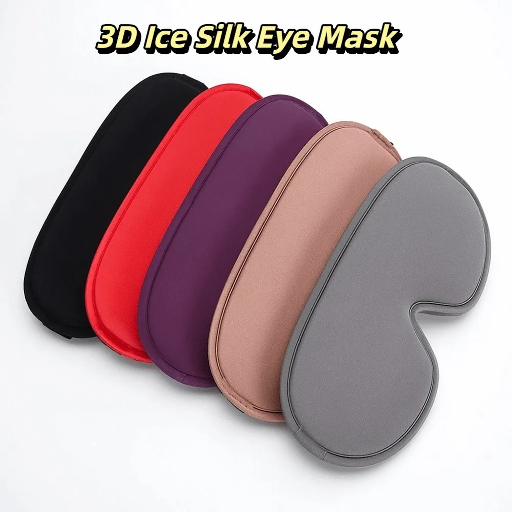 

Soft Foam Sleep Mask Comfy Material 3D Shape Blockout Light Eye Mask Blockout Light Padded Design Eye Shade Sleeping Aid