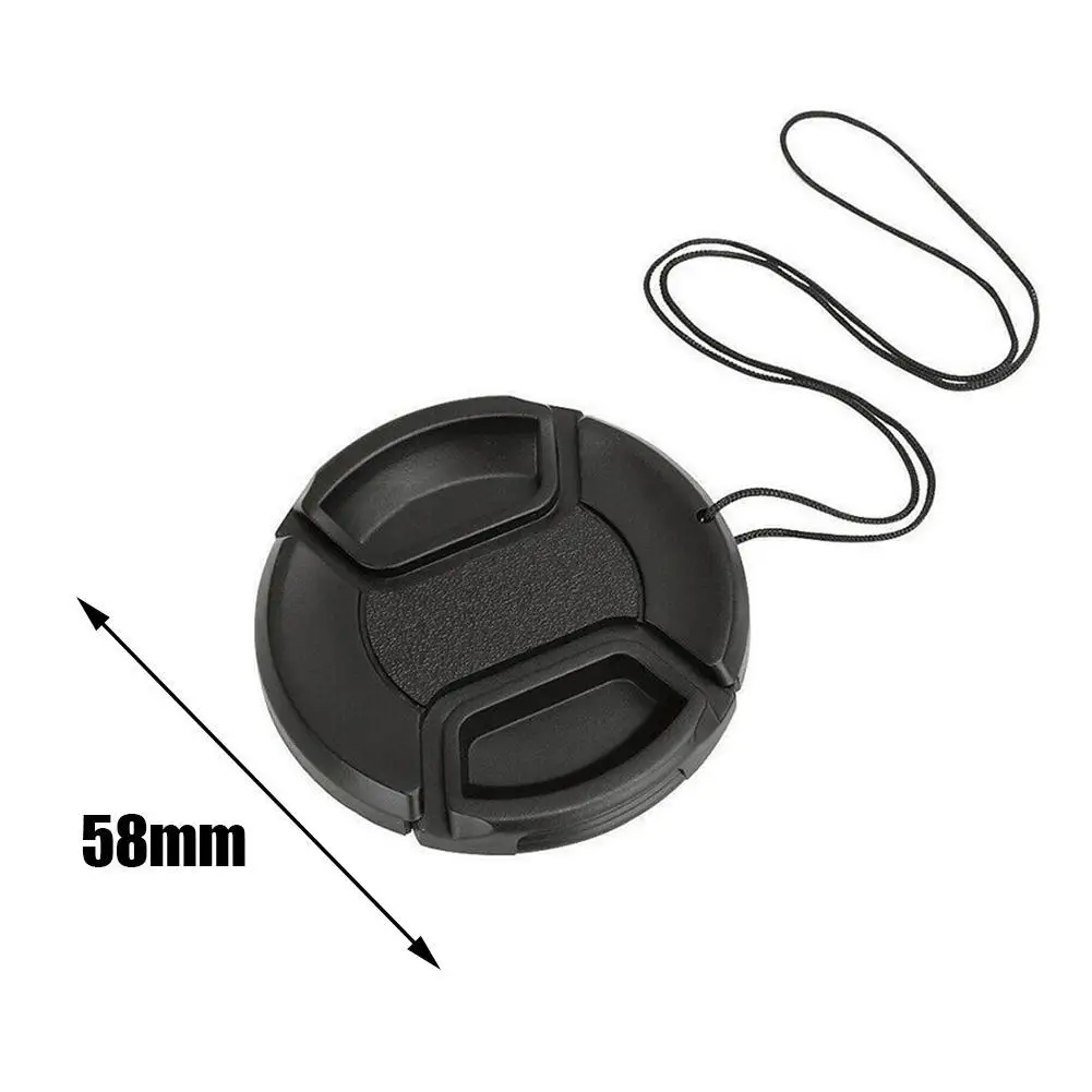 52/55/58/72mm Camera Lens Cap Holder Lens Cover For Canon Nikon Olypums Fuji Lumix High-quality camera Lens Cover