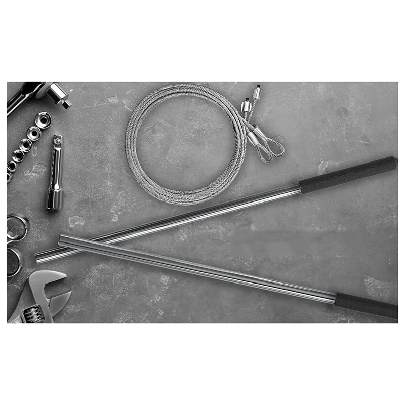 

ABJN-Garage Door Torsion Winding Rod Garage Spring Winding Rod Torsion Winding Rod Withnon-Slip Handle