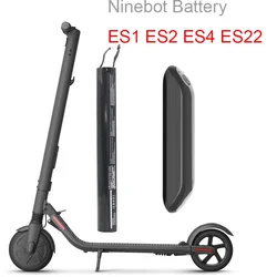 Original External Battery Ninebot Segway ES1 ES2 ES4 E22 Smart Electric Scooter 36V 5200mAh Scooter Accessories With Bracket