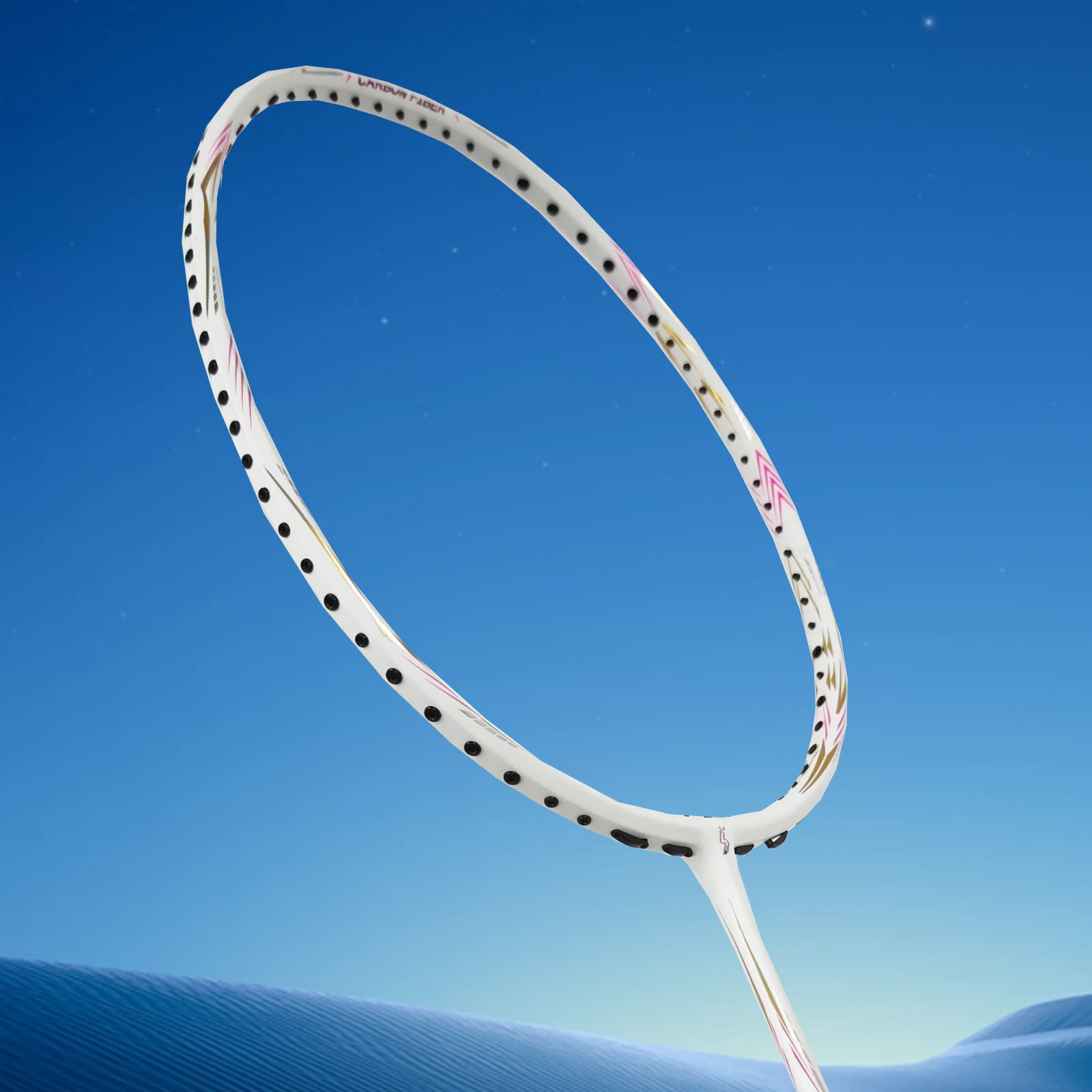 

Hot Sale Professional 4U Lightweight Carbon Fiber Badminton Racket Soft Hard Options Durable Graphite PU Grip Effective Offense