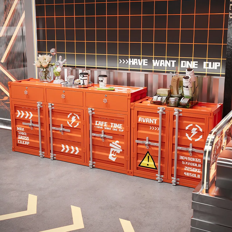 Containerkluisjes, kluisjes, keukenzijkanten, opbergruimte