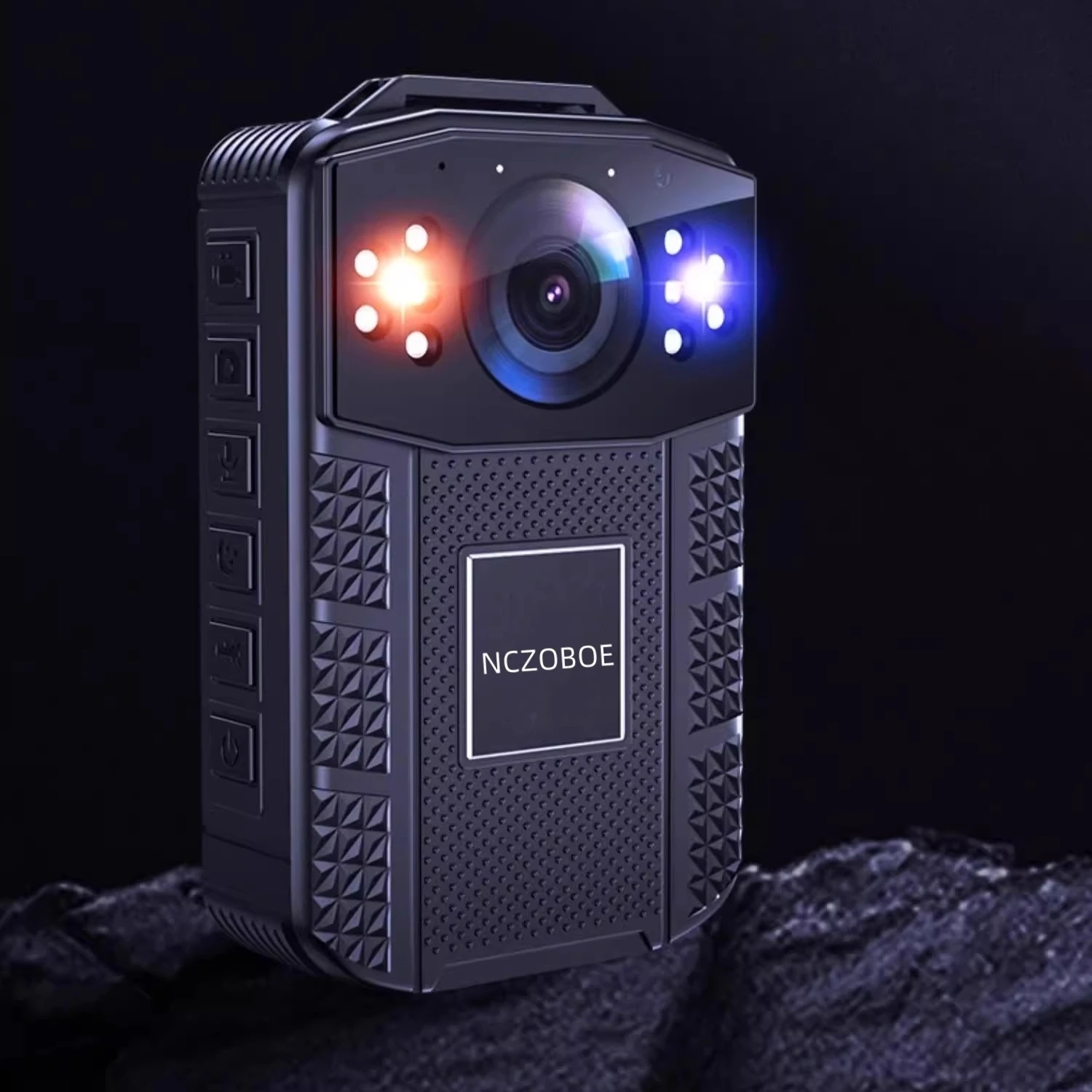 

NCZOBOE 12960P 2K Portable Police EIS Video Recorder Wide Angle Waterproof Night Vision Body Worn Camera
