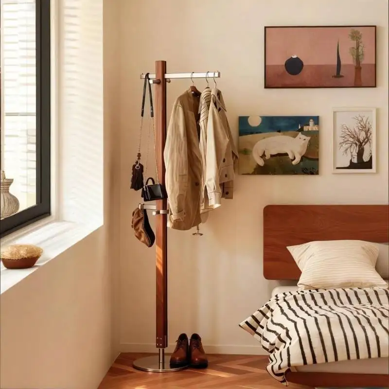 

Boutique Hanging Clothes Rack Stand Adjustable Modern Apartments Clothes Rack Coat Design Luxe Colgadores De Ropa Furniture Home