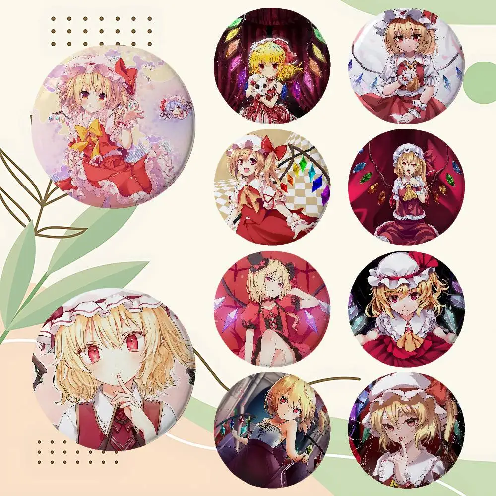 Cartoon Flandre Scarlet Badges Emaille-Pin Cartoon-Brosche für Rucksack und Kleidung