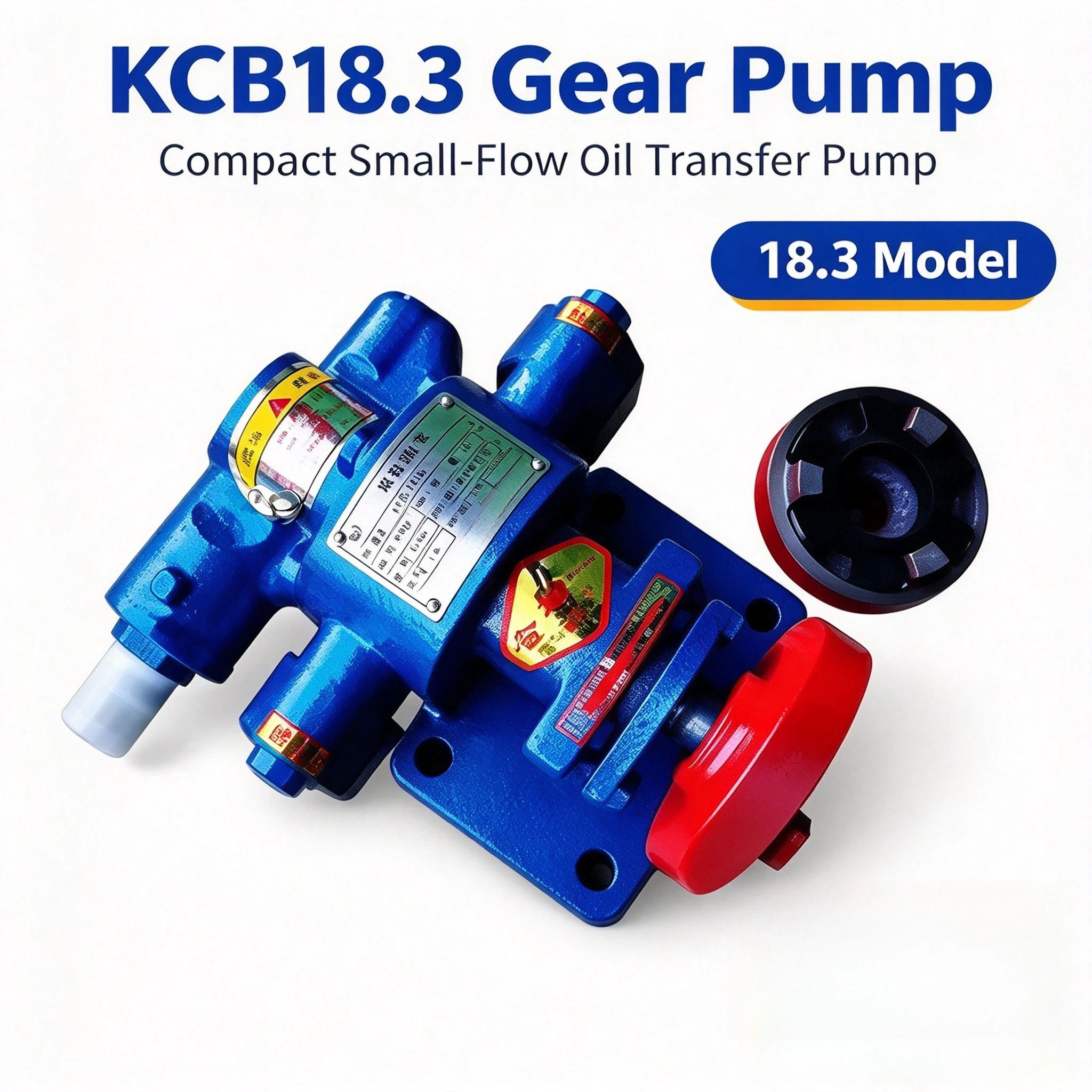 High Temperature Electric Cast Iron Gear Oil Pump KCB18.3 33.3 55 83.3 Self-priming Pump, Lubricating Pump, Booster Pump