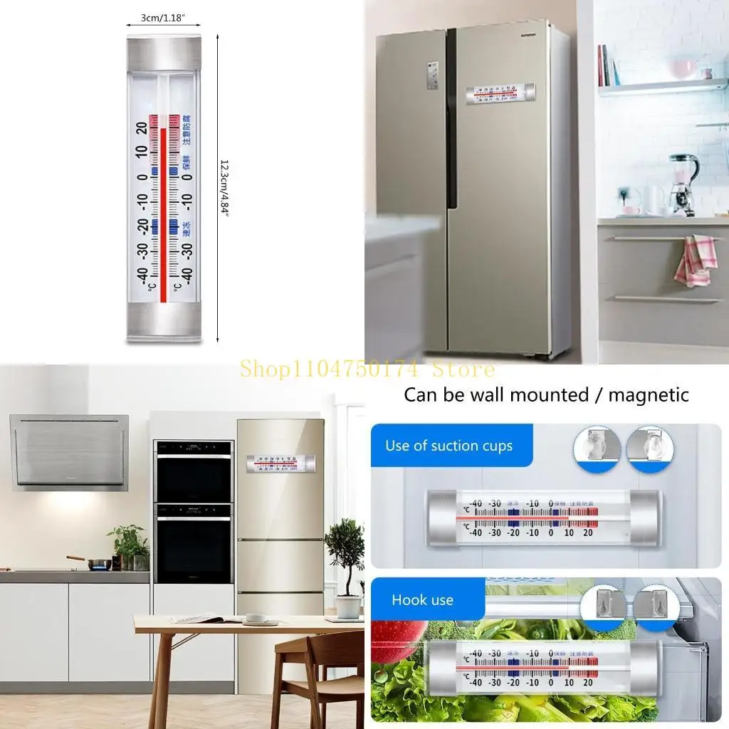 Termómetro refrigerador 4pcs/set mantenimiento alimentos congelados para hogar para venta superior fresca