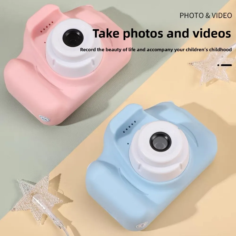 Kids Cartoon Style HD Digital Electronic Camera Dual Screen Single Lens for Children Photography Learning and Fun Gift Activity
