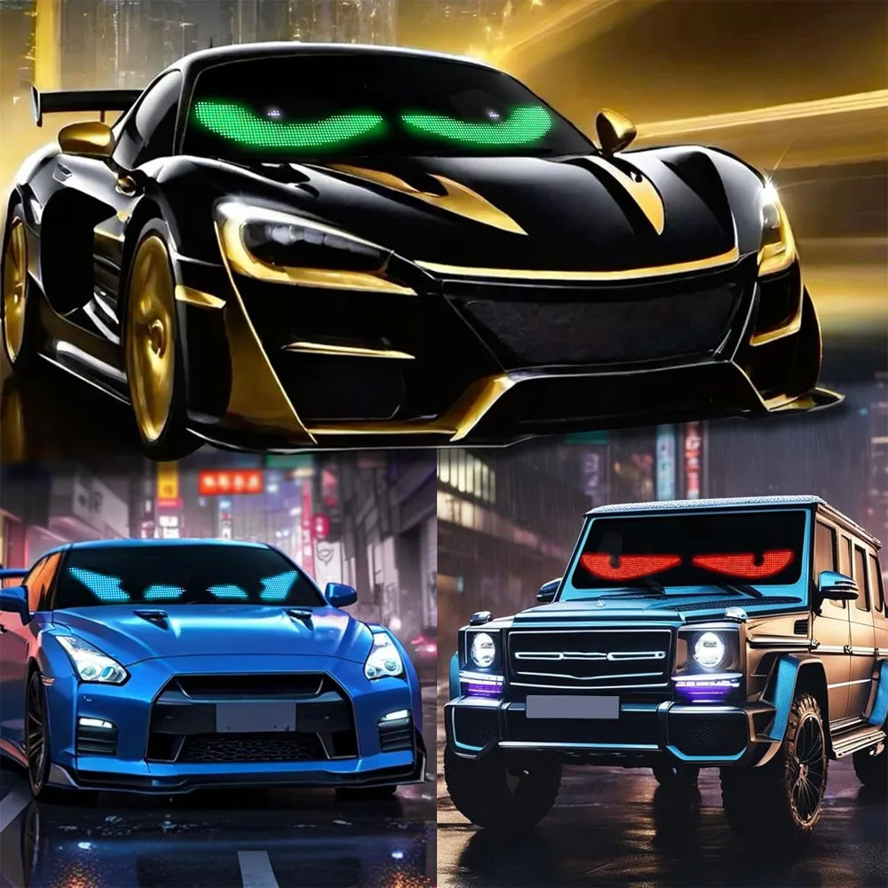 Écran d'affichage Flexible LED Programmable, panneau RGB intelligent et câble USB, panneau LED défilant, application Bluetooth, Animations de conception de bricolage, tatouage