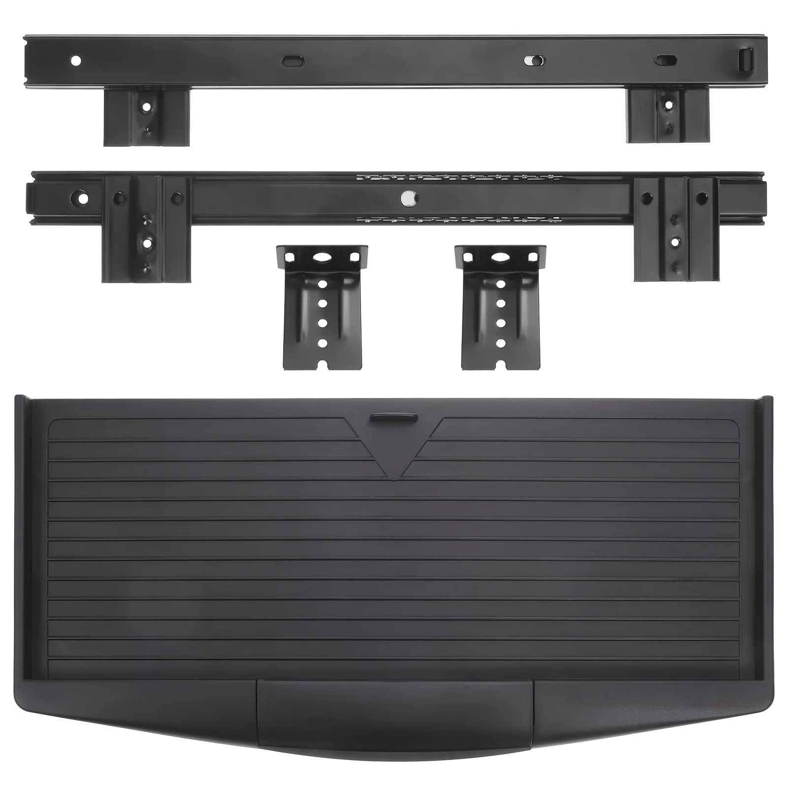 

Computer Keyboard Stand Drawer Tray under Desk Multi-purpose Storage Plate Wrist Brace