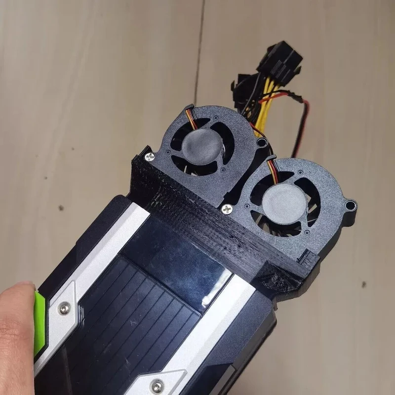 Y+for Nvidia Tesla Compact Blower Fan Kit for M40 P40 P100