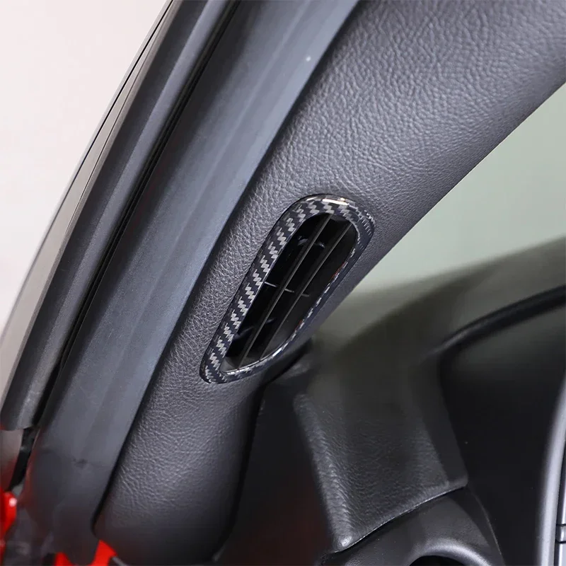 

Real Carbon Fiber Car A-pillar Speaker Mesh Frame Cover Sticker Trim for Chevrolet Corvette C6 2005-2013 Interior Accessories