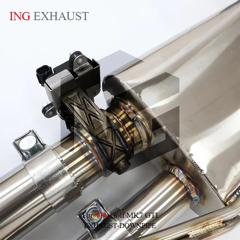 Pour Volkswagen VW Golf MK7 GTI silencieux moteur à distance système d'échappement de Performance automatique ING vanne en acier inoxydable tuyau Catback