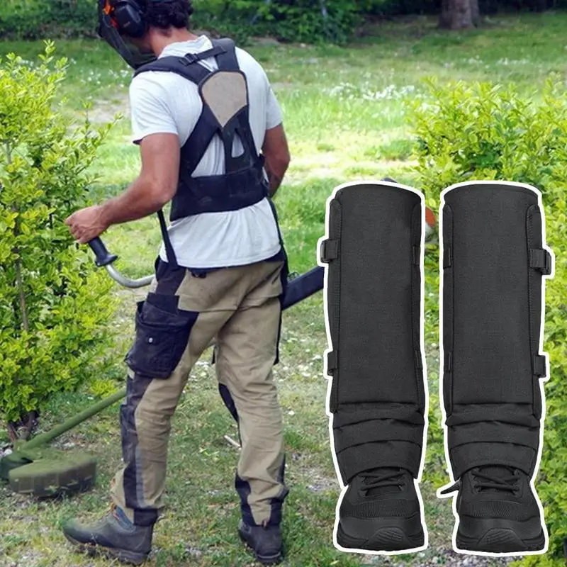 Snake Gaiters Waterproof Anti-Snake Gaiters Snake Chaps Snake Guards Adjustable Snake Proof Chaps Hunting Chaps For Lower Legs