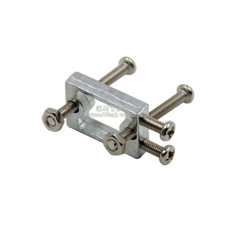 TT 모터 브래킷, 모터 선반, 알루미늄 합금, 스마트 자동차 섀시 휠 나사 패스너