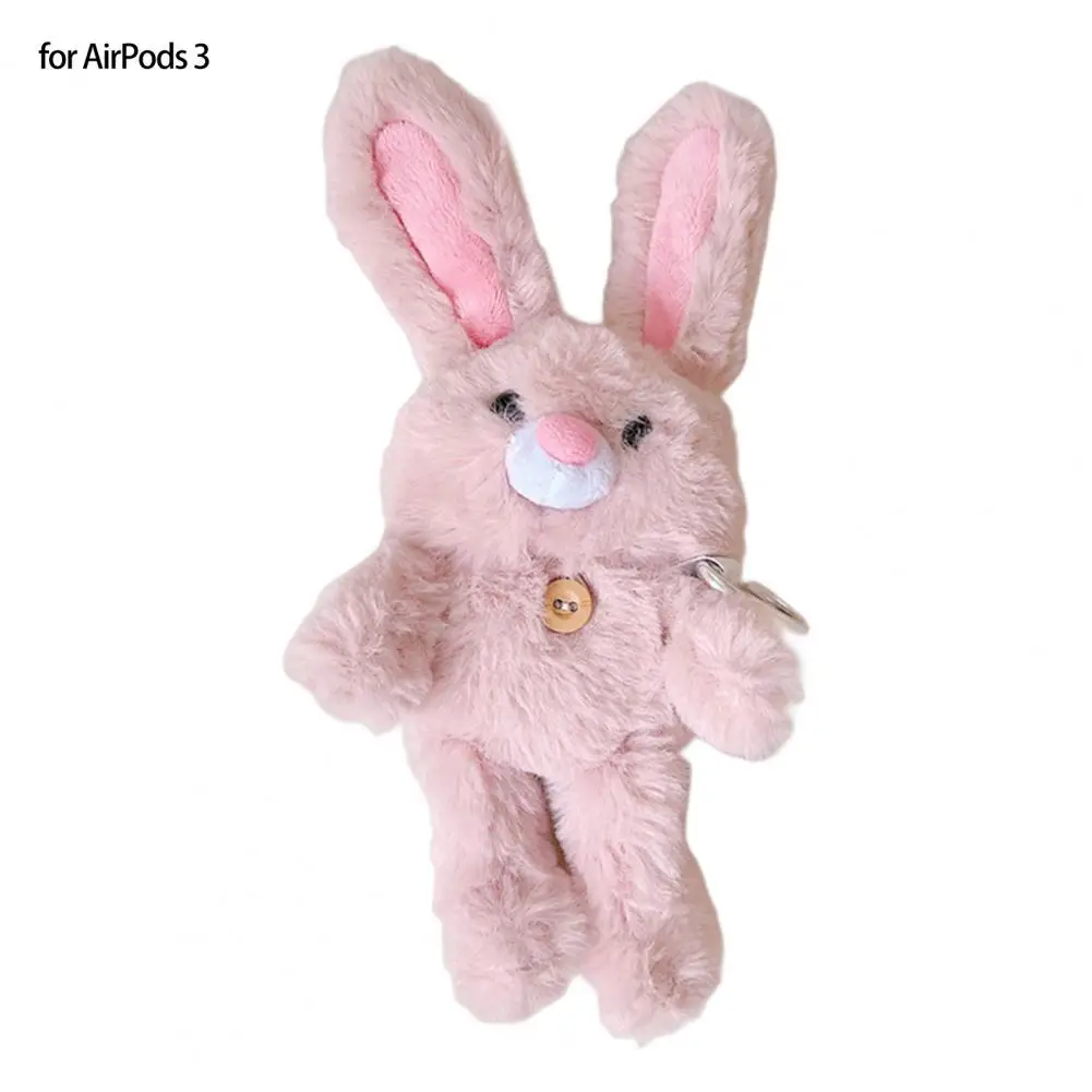 Per 1/2/3/Pro/Pro2 custodia per auricolari pratica Anti goccia Cartoon All inclusive Fluffy Rabbit Doll custodia per cuffie Wireless