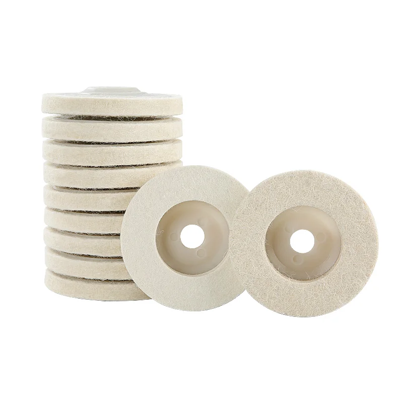 Wool wheel mirror polishing wheel thickened For stone wood metal glass ceramic waxing grinding high efficiency and durable tools