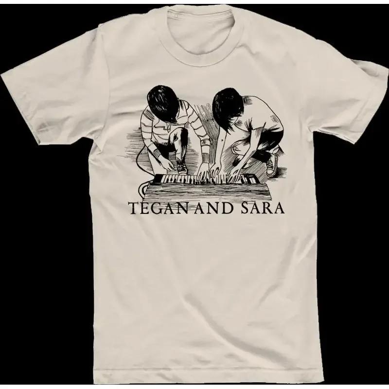 Tegan And Sara  Sand Color T Shirt Full Size S 5XL