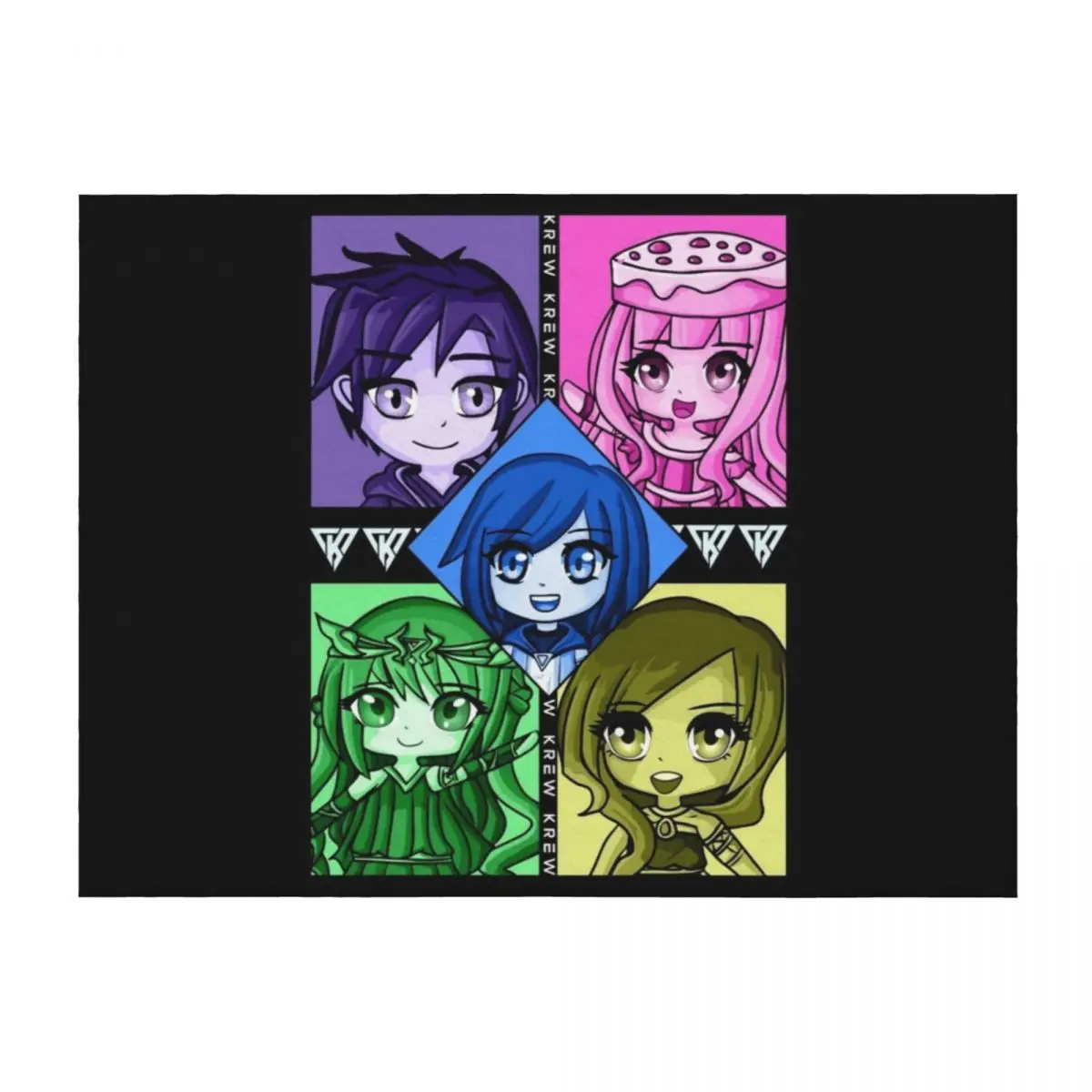 

Aesthetic Funneh Krew Throw Blanket Multi-Purpose Personalized Gift Decorative Sofas Giant Sofa Blankets