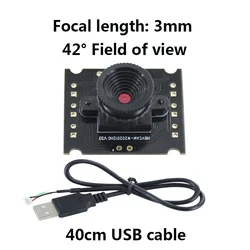 OV9726 modulo fotocamera CMOS 1MP 42/70 gradi USB Driver gratuito fotocamera per finestra sistema Android Linux 3.0mm/2.8mm/6mm distanza focale