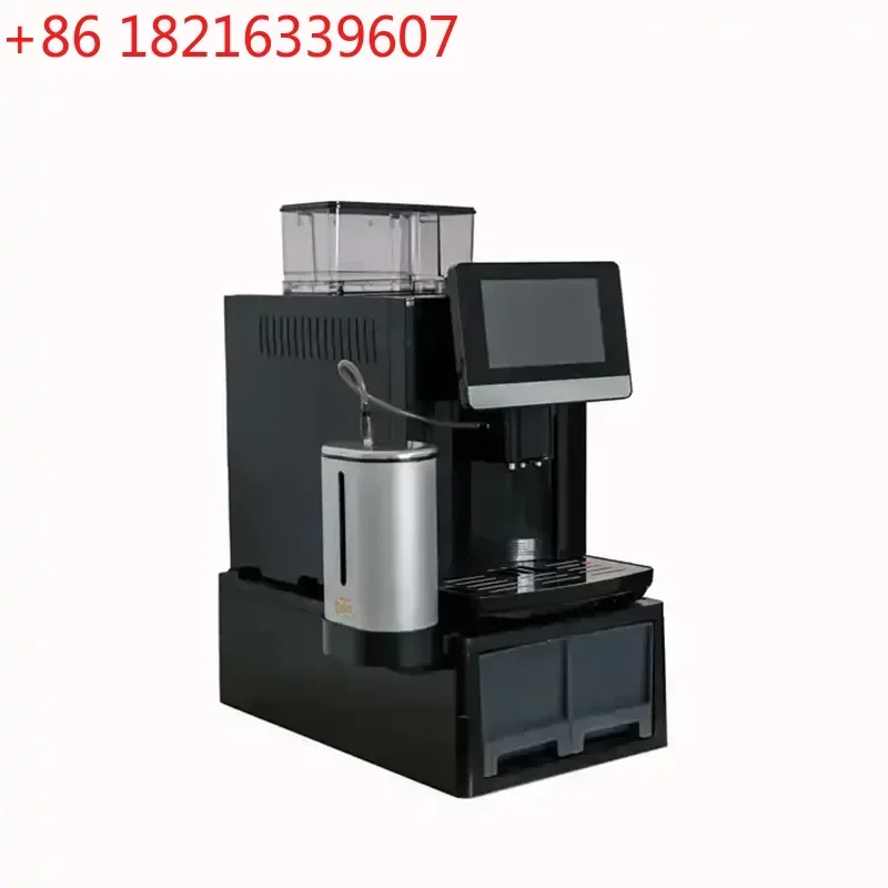 Commercial Use 7 Inch Touch Screen 9 Languages 20 Beverages Double Latte Cappuccino Espresso Fully Automatic Coffee Machine