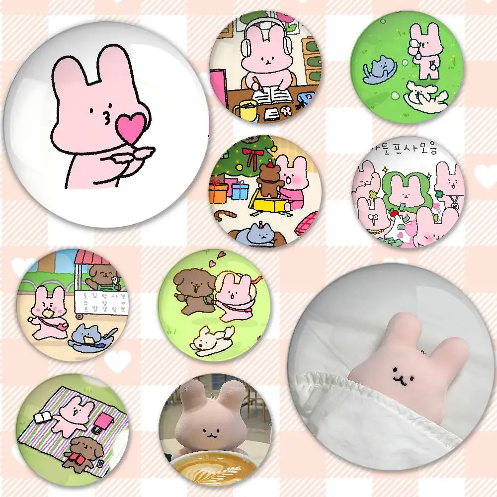 Ato Pink Bunny Badg…