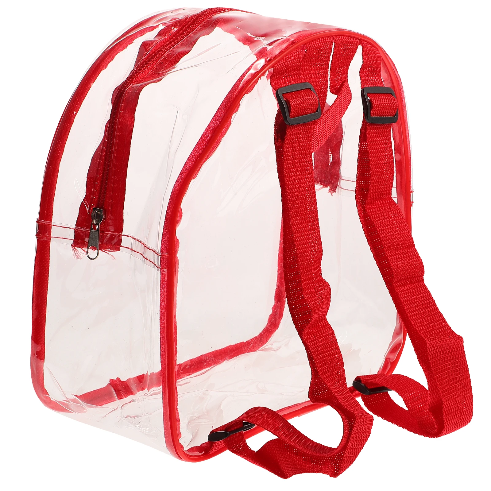 Sommer-Strandtasche, transparenter Rucksack, transparent, leicht, langlebig, PVC, Festival, Konzert, Stadion, zugelassene Reisetasche für Damen