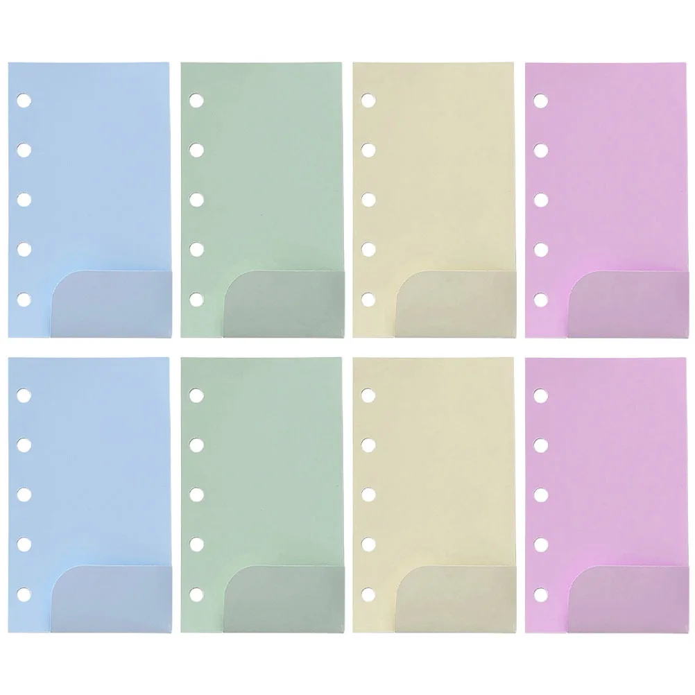 

Сменные карманы для скрапбукинга, портативные многофункциональные вставки для переплета для бюджетных книг, повседневного использования, карманная папка с вкладышами