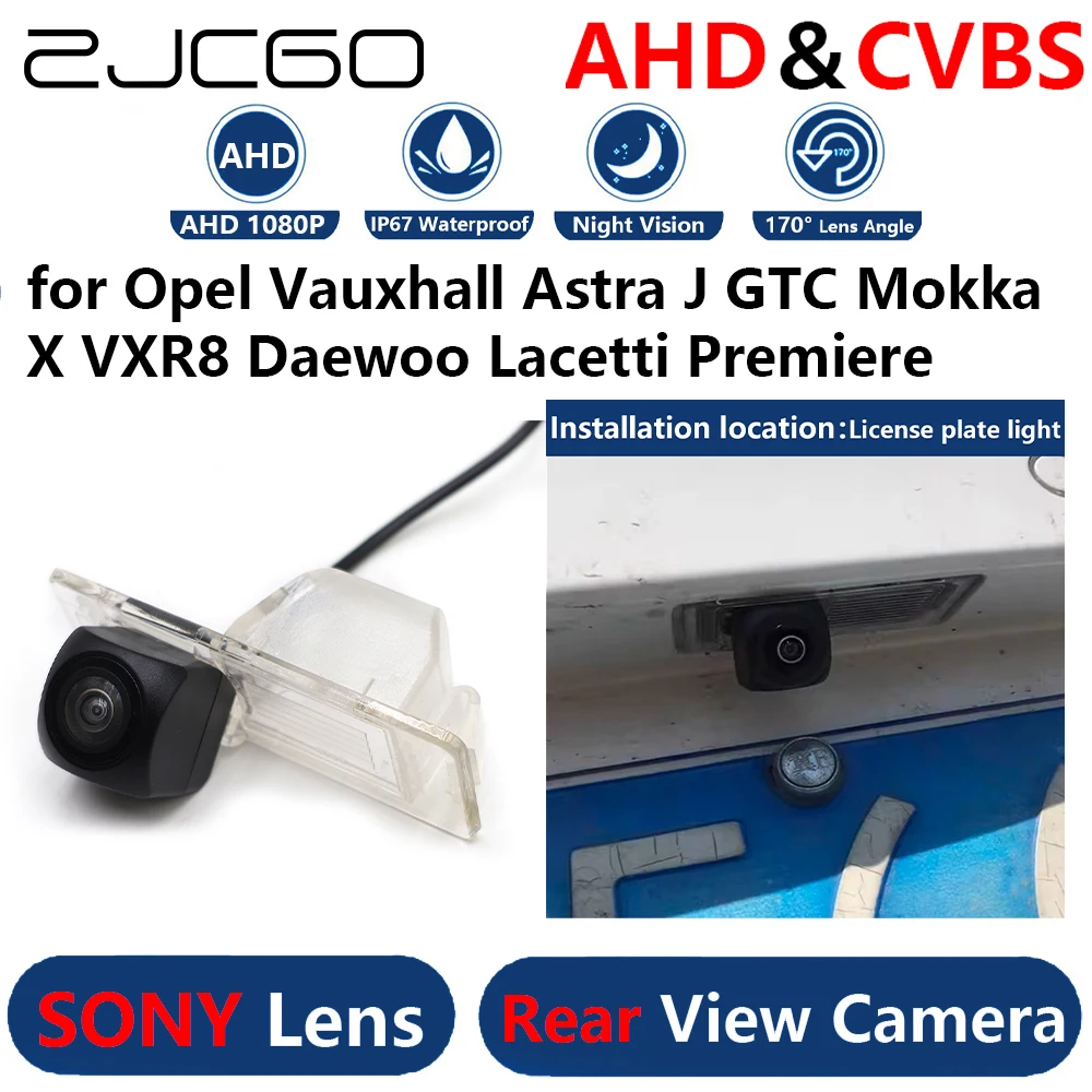 

AHD 1080P Parking Backup Reverse Reversing Rear view Camera for Opel Vauxhall Astra J GTC Mokka X VXR8 Daewoo Lacetti Premiere