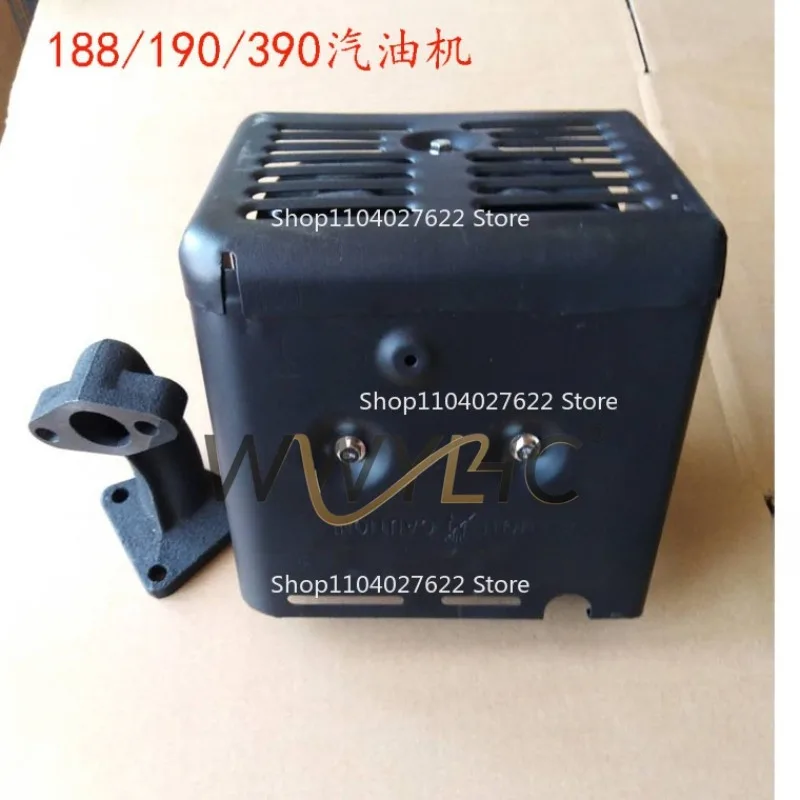 

Подходит для станка для резки двигателя GX390188F, выхлопной трубы.