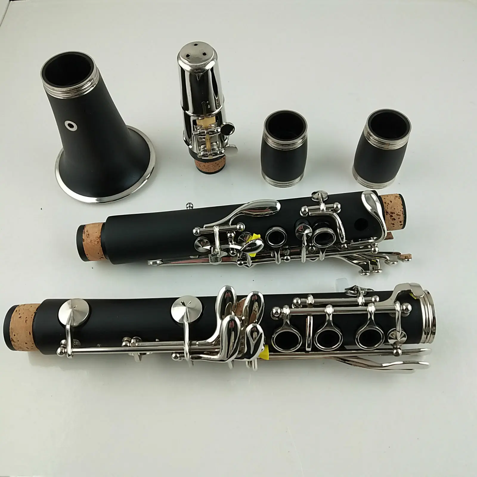 Excellence Clarinet With Case C Key Ebonite Nickel plating Beautiful Sound Band