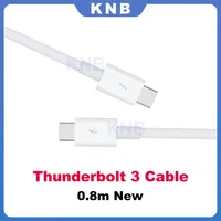 New Original High Quality Thunderbolt 3 Cable Adapter cord thunderbolt 3 male to Male Connector for Apple Multimedia Monitor