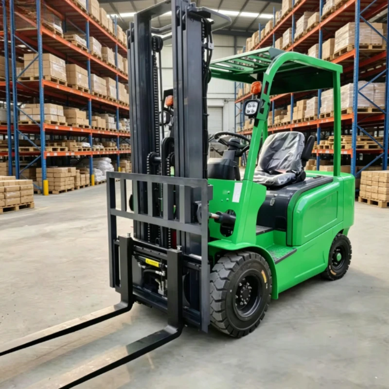 Customized Electric Forklift 2 2.5 3 3.5 1Ton Electric Forklift Mini Size for Farm Construction Restaurant Industries Use