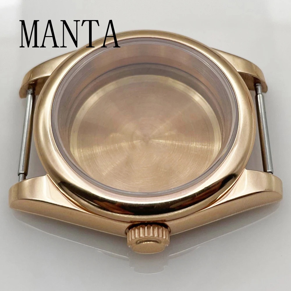 MANTA 36mm/39mm Watch Case Sapphire Glass Fit NH35/NH36 Miyota8205/8215/821A ETA2836/2824 Mingzhu2813/3804 Movement