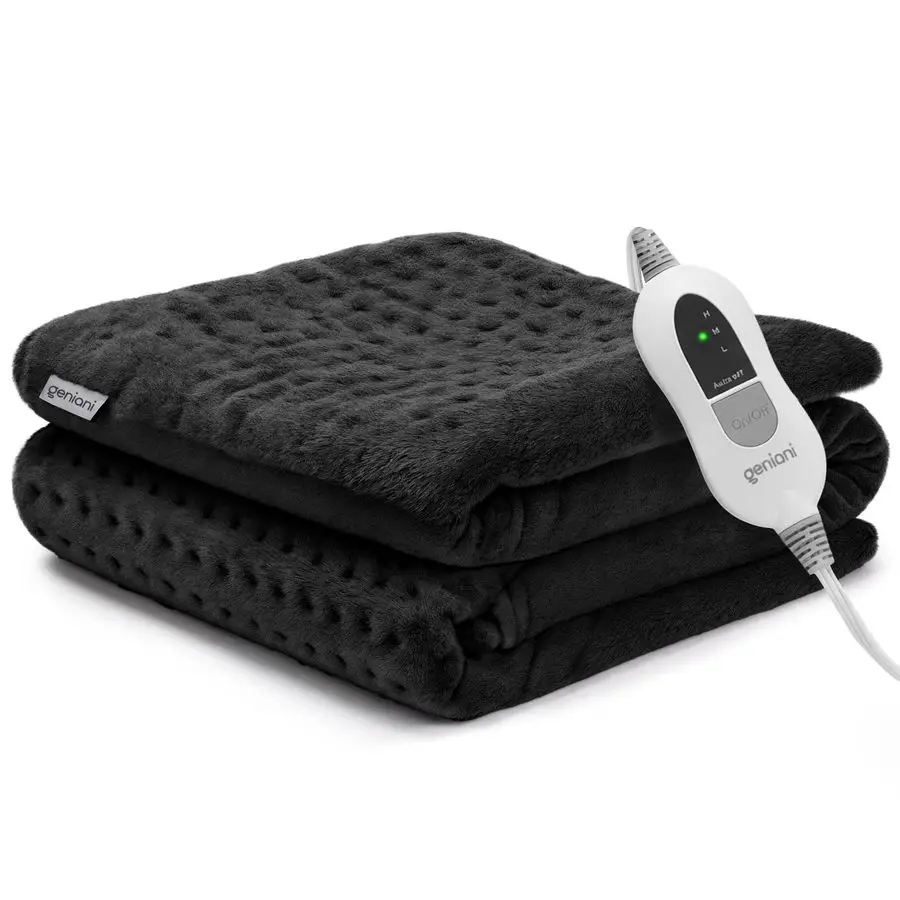 

Electric Throw Heated Throw Blanket amp Electric Blanket Throw, Heating Pad for Back Pain amp Cramps Relief, Auto Shut Off, Wash